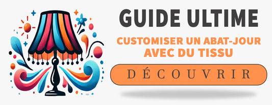 Customiser un abat-jour avec du tissu