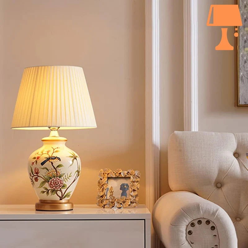 Lampe Peinte