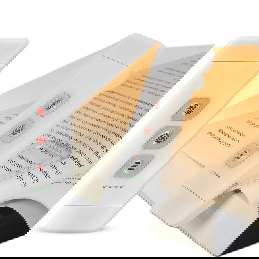 Lampe de Chevet Avec Pince Blanc