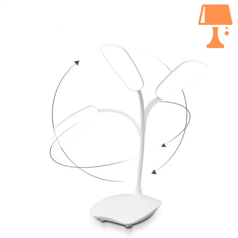 Lampe de Chevet Blanche Originale Flexible