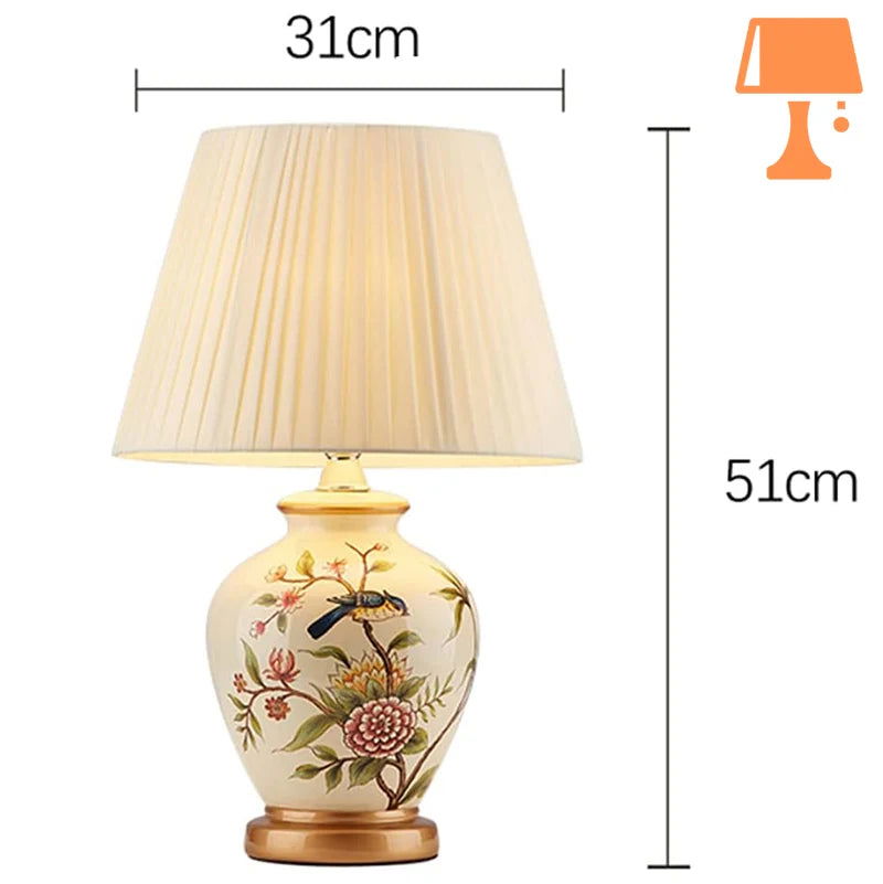 Lampe de Chevet Peinture Mesure