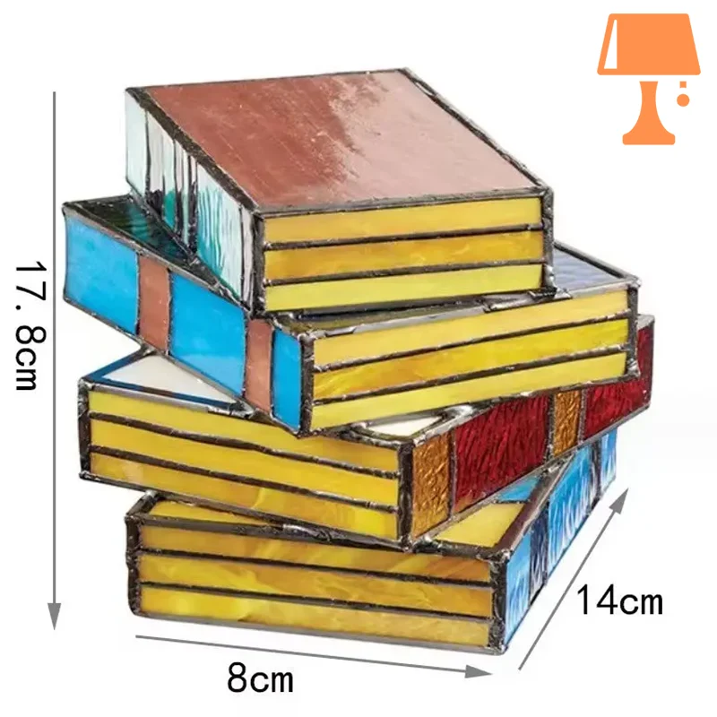 Lampe de Chevet en Forme de Livre taille