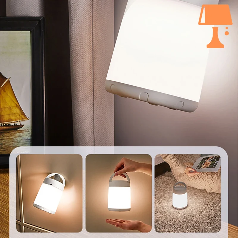 Lampe de Chevet en Plastique Originale Lumière Ajustable