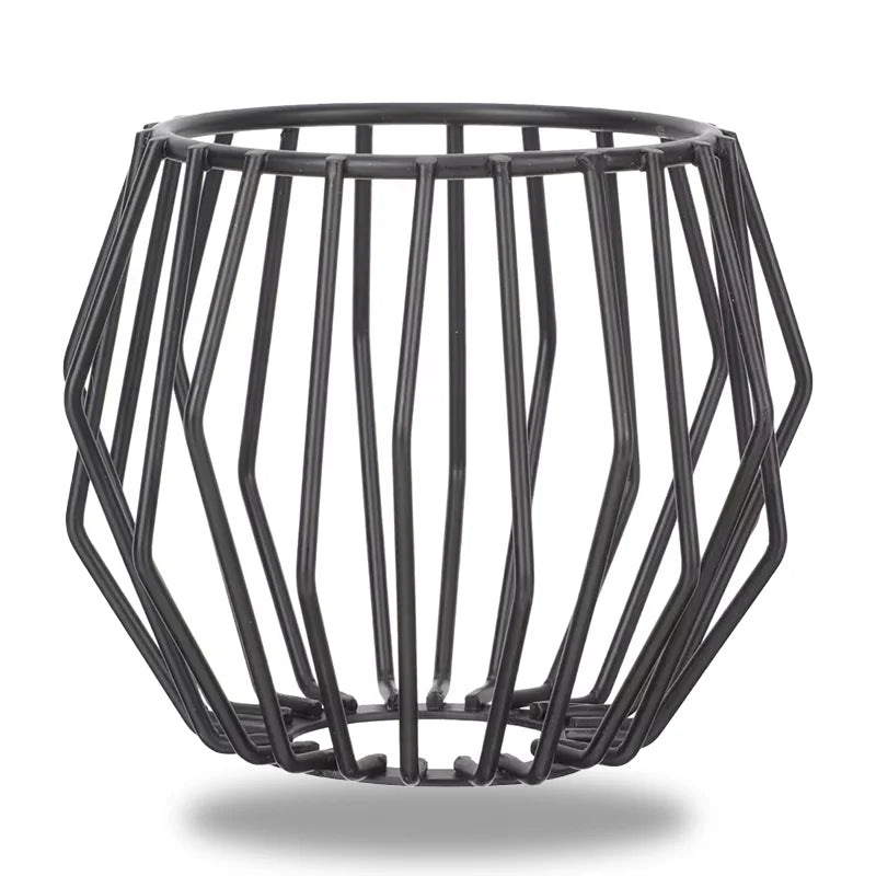 Abat jour métal noir