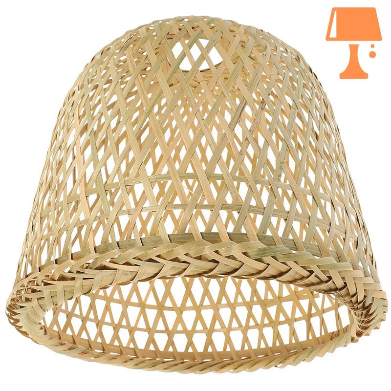 abat jour rotin naturel design