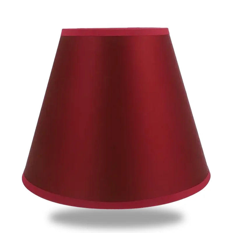 Abat jour rouge vintage