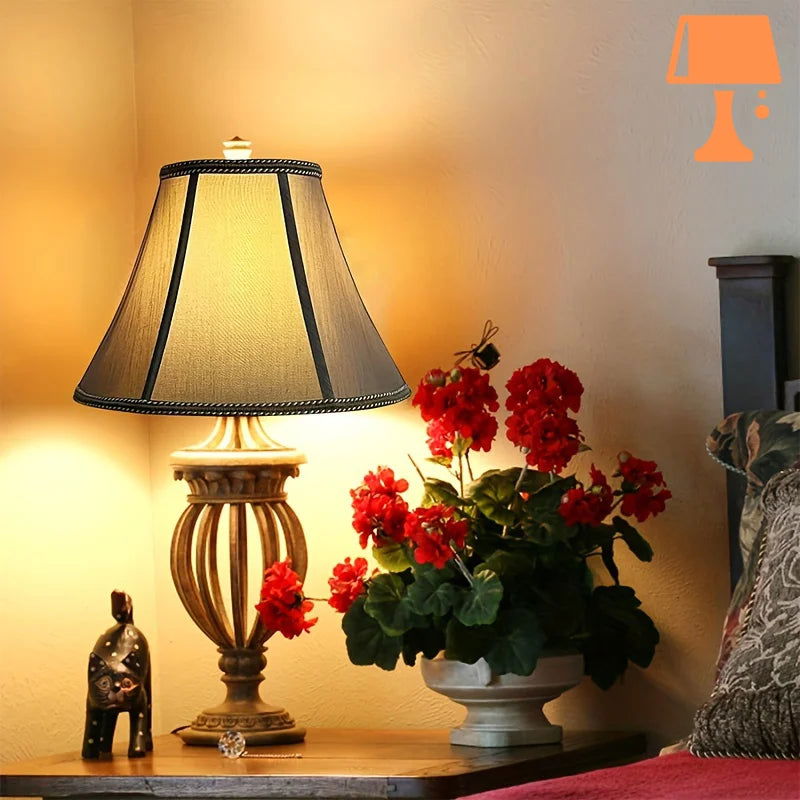 abat-jour-tissu-lampe-de-chevet chambre