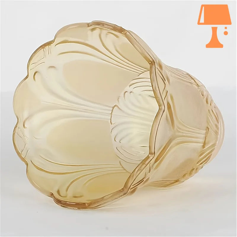 Abat jour verre chic