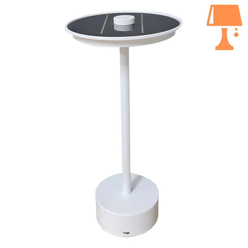 lampe de chevet rechargeable solaire design