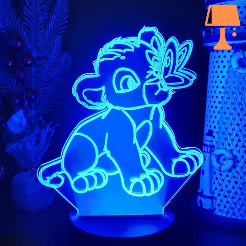 lampe de chevet roi lion b