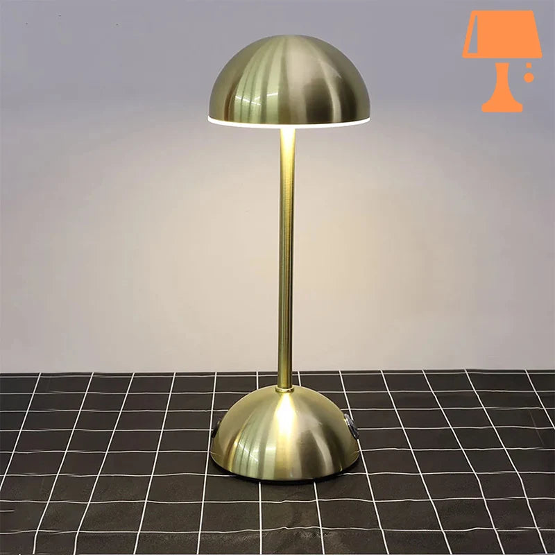 lampe table de chevet design vert