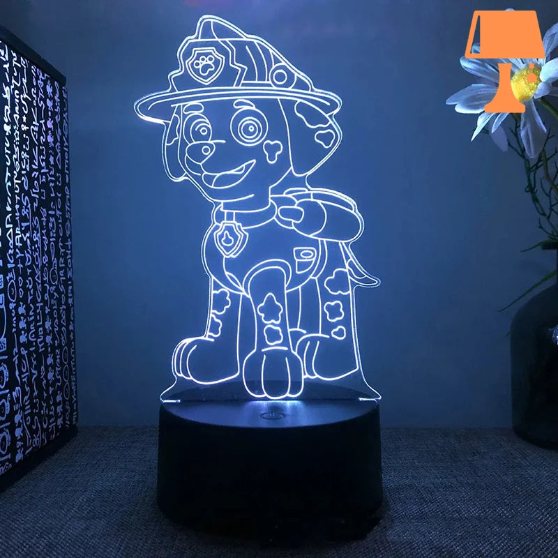Lampe Pat Patrouille Enfant