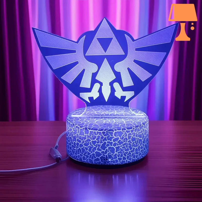 lampe triforce design