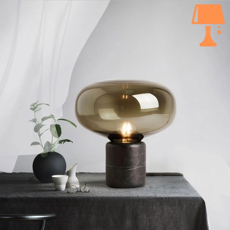 lampe-verre-fume-gris-fumant