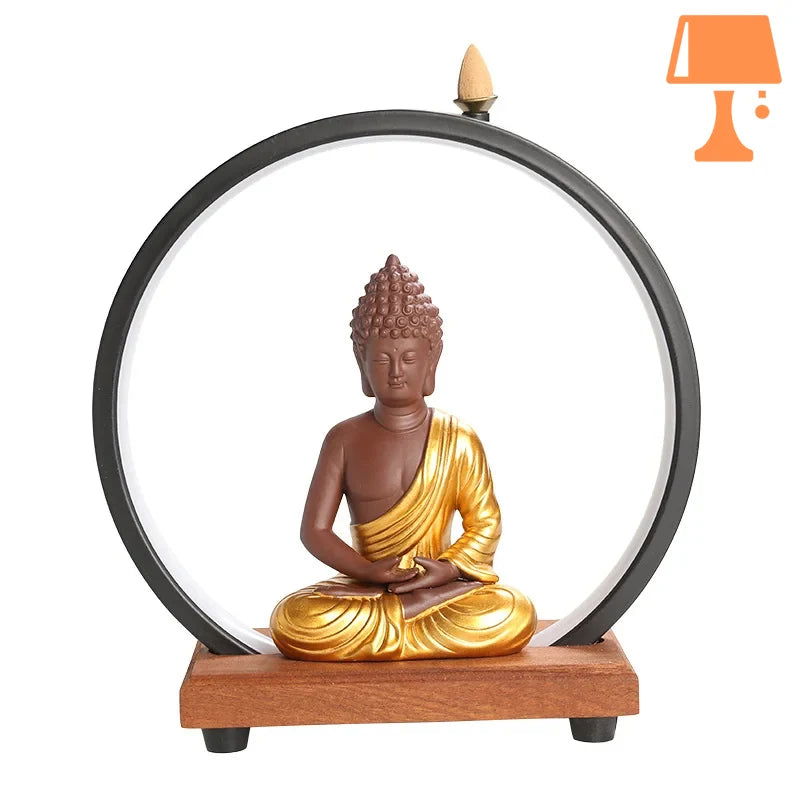 lampe de chevet ambiance zen bouddha