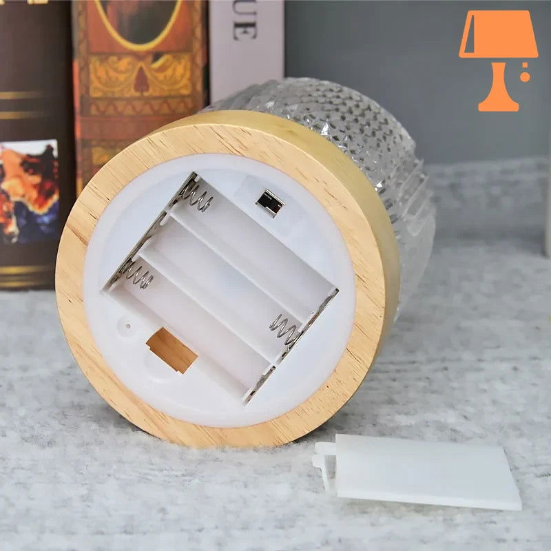 lampe de chevet avec pile base
