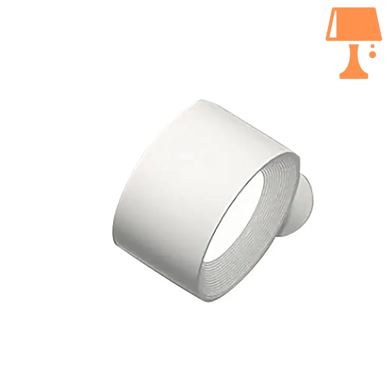 lampe de chevet directionnelle blanc