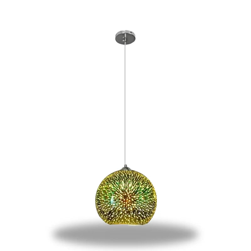 lampe de chevet en verre coloré