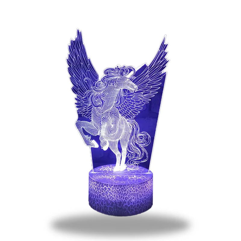 lampe de chevet enfant licorne