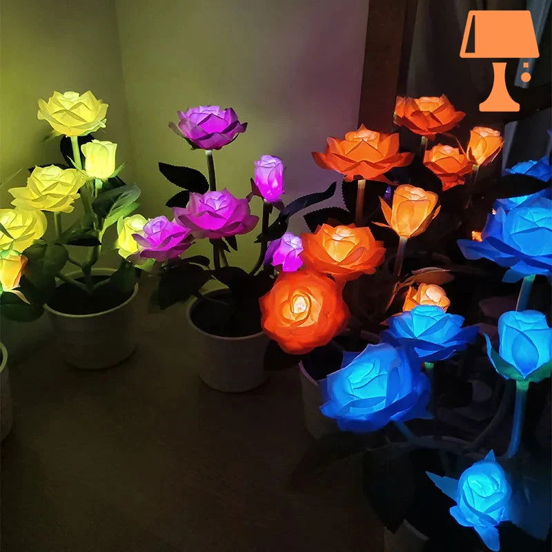 lampe de chevet flower pot couleur