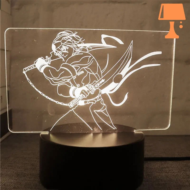 lampe de chevet hunter x hunter styla b