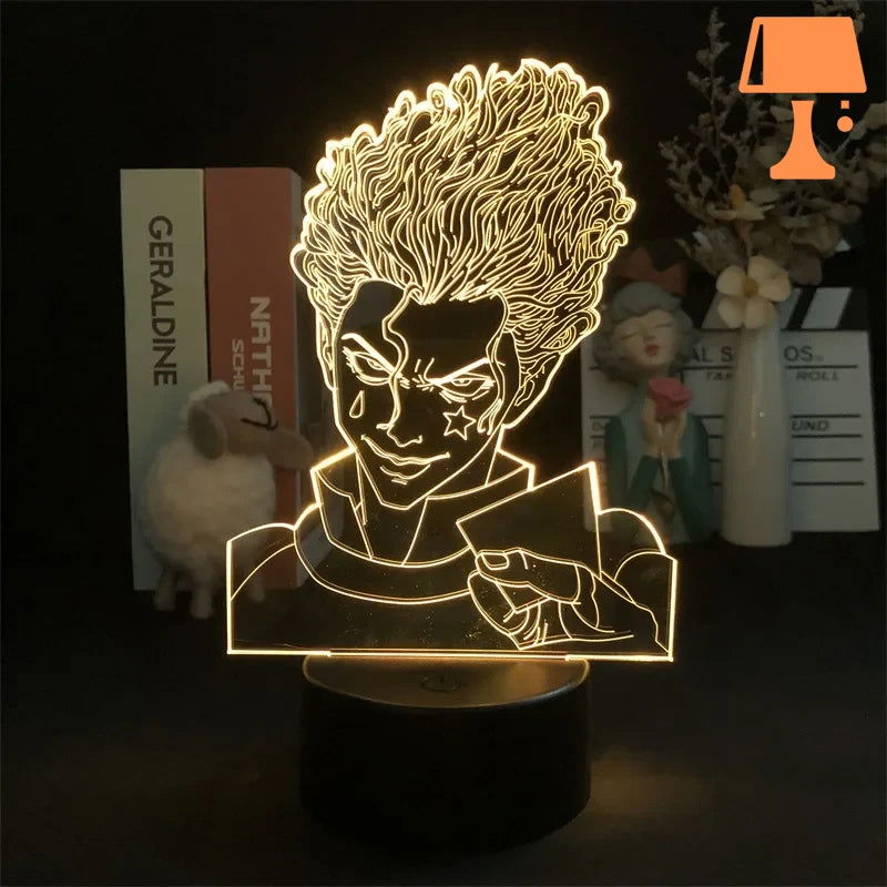 lampe de chevet hunter x hunter styla c