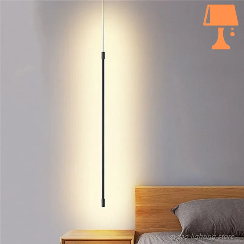 petite lampe de chevet suspendu tete de lit