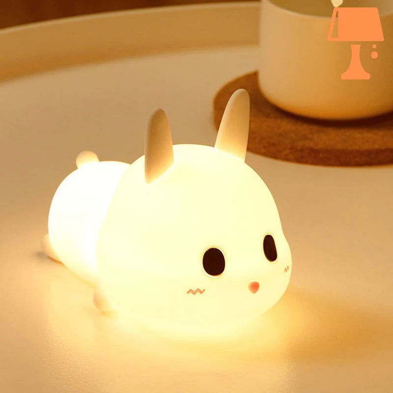 Lampe de Chevet Enfant Veilleuse Lapin