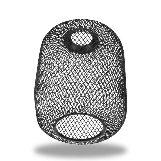 Abat jour cage noir