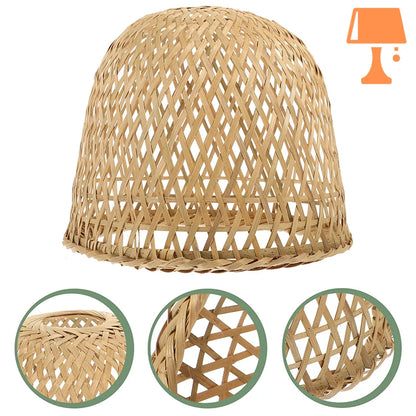 abat jour rotin naturel original