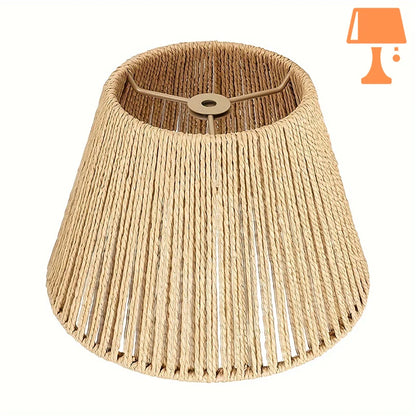 abat jour rotin pour lampe sur pied chambre