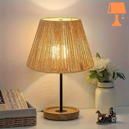 abat jour rotin pour lampe sur pied moderne