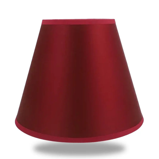 Abat jour rouge vintage