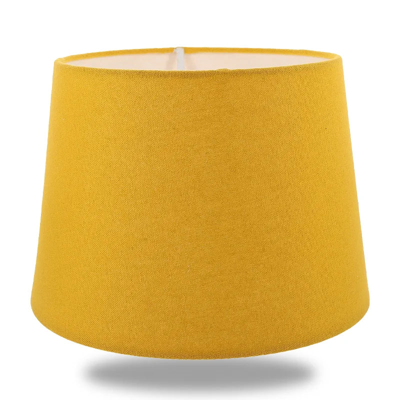 abat-jour jaune moutarde