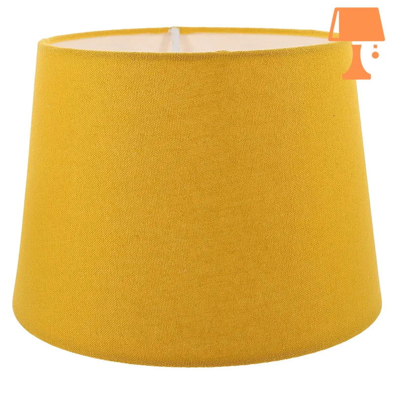 abat-jour jaune moutarde design