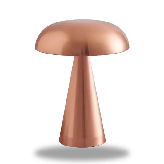 lampe champignon rose