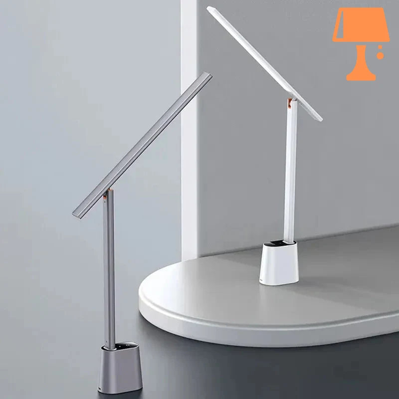 lampe de lecture pour table de chevet argenté