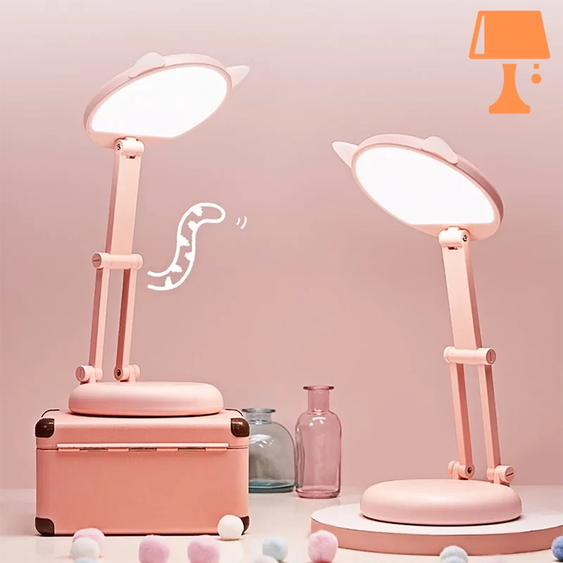 lampe de chevet rose originale