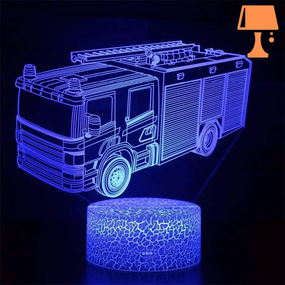 Lampe de Chevet Sam le Pompier