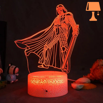 lampe de chevet star wars dark vador