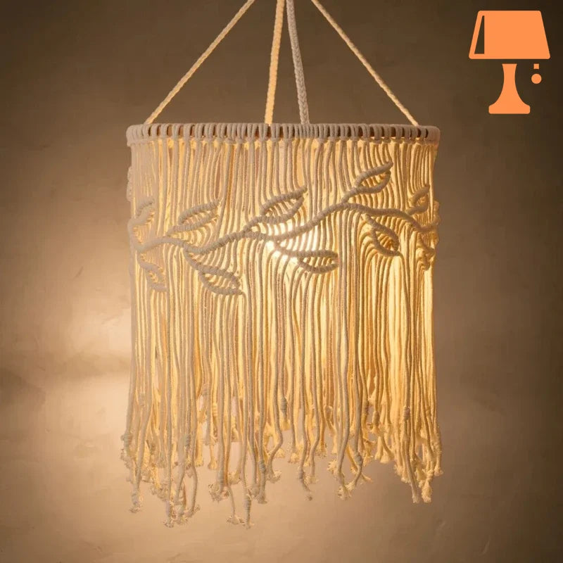 lampe de chevet suspension avec crochet design