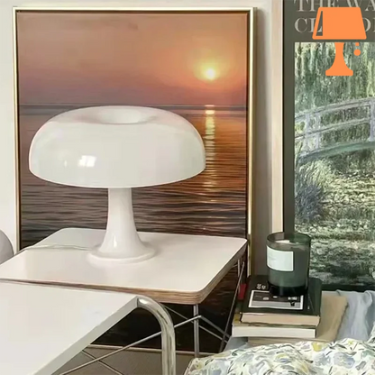 Lampe de Chevet Vintage Année 70 Blanc