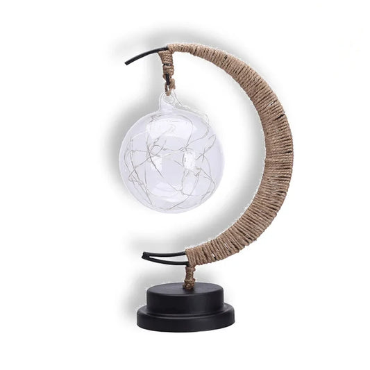 lampe de table demi lune