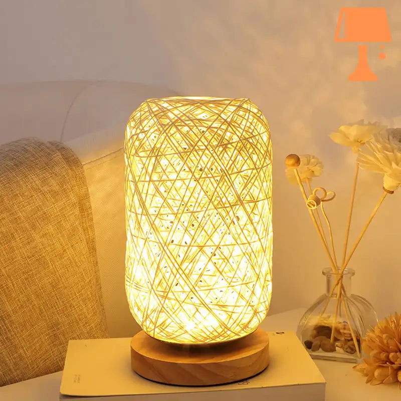 lampe-en-bois-osier-rotin