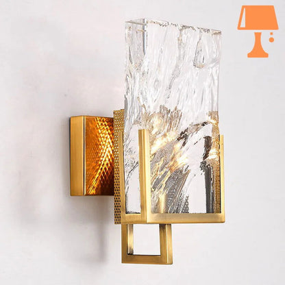 lampe-murale-cristal-design