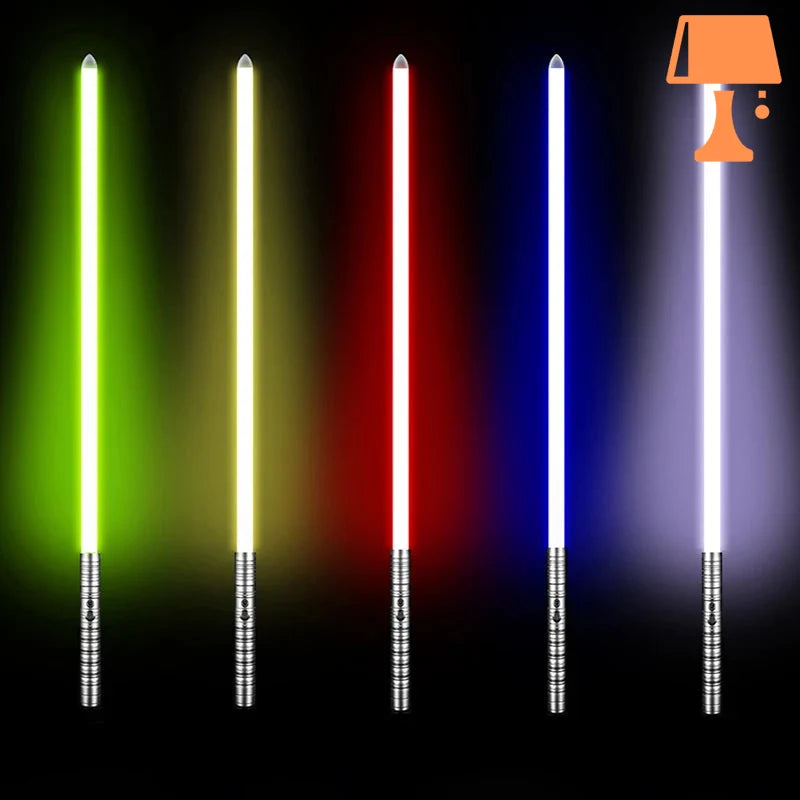 lampe sabre laser intensitee lumineuse
