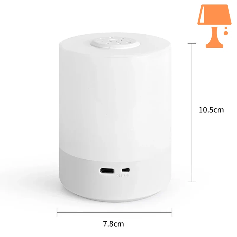 lampe tactile de chevet mesure