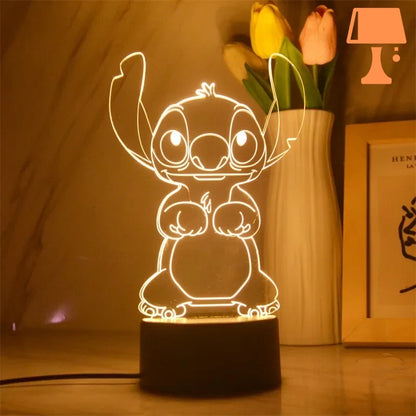 Lampe Veilleuse Stitch Design
