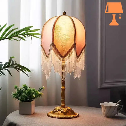 lampe annee 20 allumée
