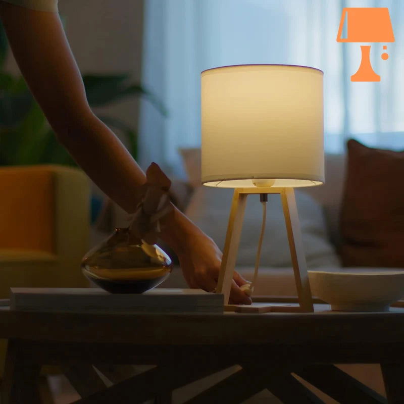 lampe de chevet ampoule e27 design